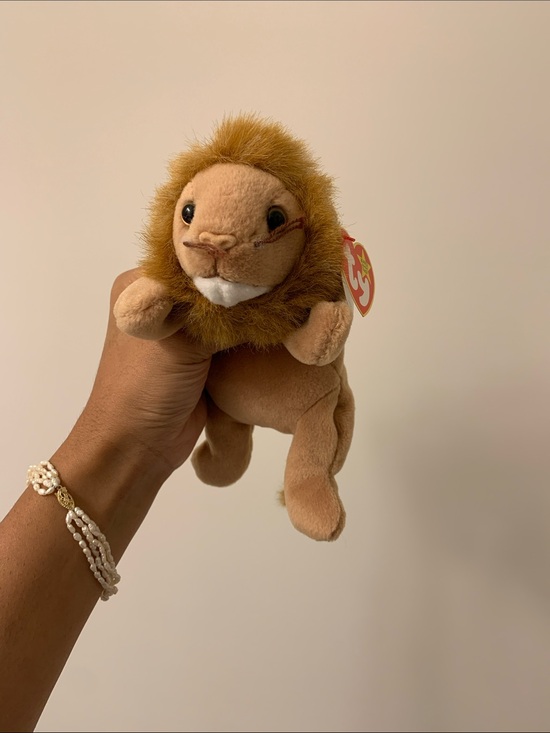 Ty Other - Roary the lion, beanie baby.